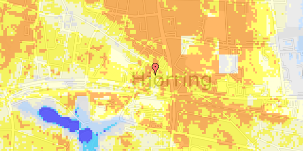 Ekstrem regn på Østergade 52H, st. 