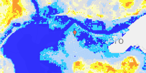 Ekstrem regn på Adelgade 11, st. 