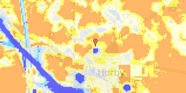 Ekstrem regn på Drosselvej 27