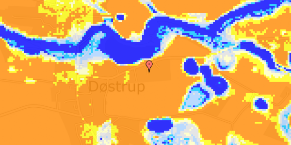 Ekstrem regn på Finderupvej 34