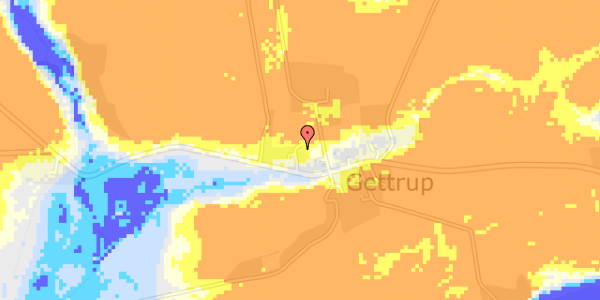 Ekstrem regn på Gettrupvej 19