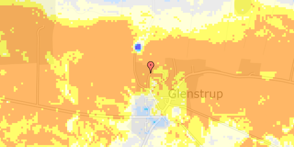 Ekstrem regn på Glenstrup Søvej 23C