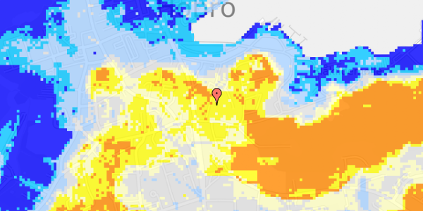 Ekstrem regn på Grøndalsvej 6