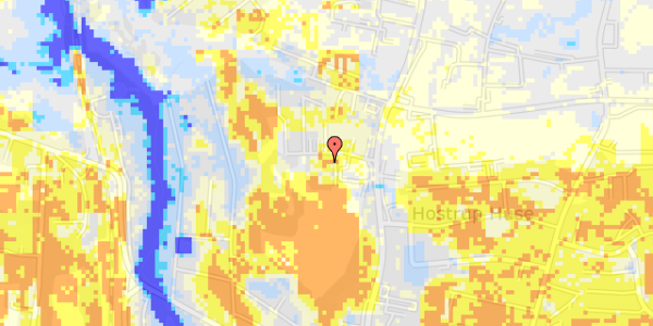 Ekstrem regn på Hostrupvænget 59, 1. 2