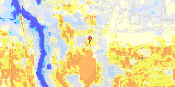 Ekstrem regn på Hostrupvænget 63, st. 1