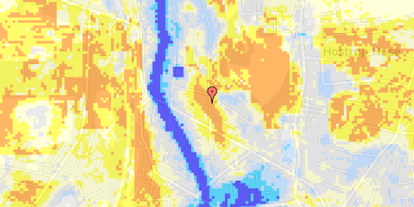 Ekstrem regn på Hovangsvej 19