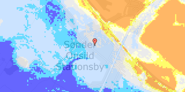 Ekstrem regn på Kærvej 16