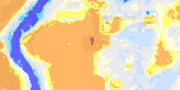 Ekstrem regn på Randersvej 124