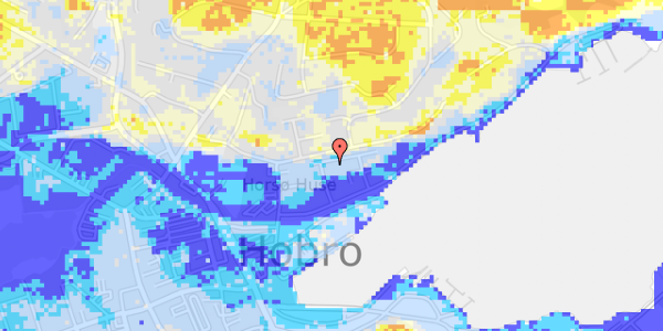 Ekstrem regn på Strandparken 22