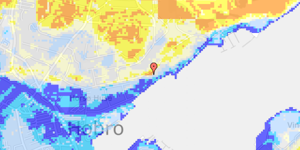 Ekstrem regn på Strandvej 62