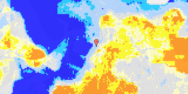 Ekstrem regn på Vester Alle 3, 1. 8