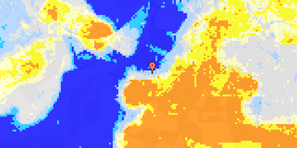 Ekstrem regn på Vester Alle 42