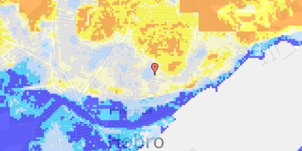 Ekstrem regn på Wilh Jensensvej 9