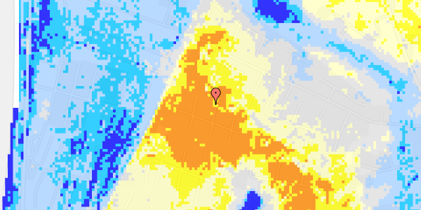 Ekstrem regn på Agathesvej 20