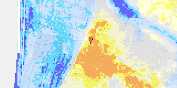 Ekstrem regn på Agathesvej 40