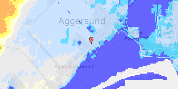 Ekstrem regn på Aggersborgvej 26