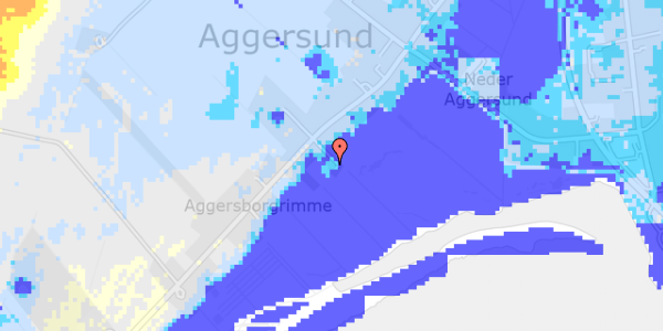 Ekstrem regn på Aggersborgvej 29