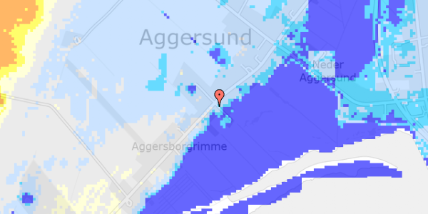 Ekstrem regn på Aggersborgvej 31