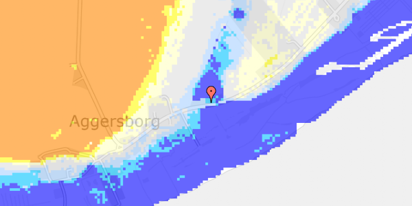 Ekstrem regn på Aggersborgvej 132