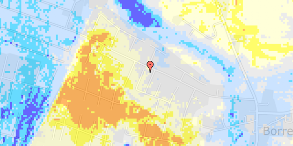 Ekstrem regn på Agnethesvej 8