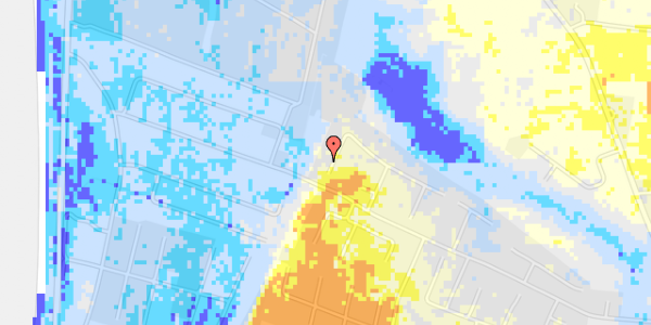 Ekstrem regn på Amandasvej 23