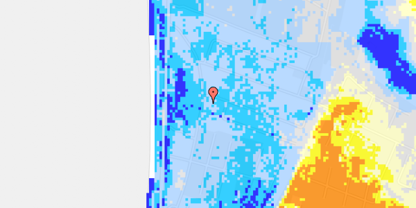 Ekstrem regn på Benediktesvej 2