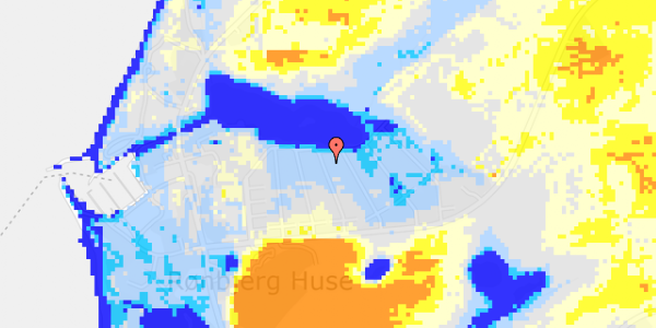 Ekstrem regn på Blåmuslingen 322