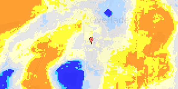 Ekstrem regn på Egeholmsvej 15