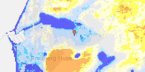 Ekstrem regn på Grønspætten 410