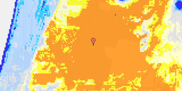 Ekstrem regn på Kammasvej 75