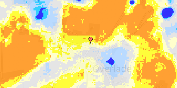 Ekstrem regn på Korshøjvej 9