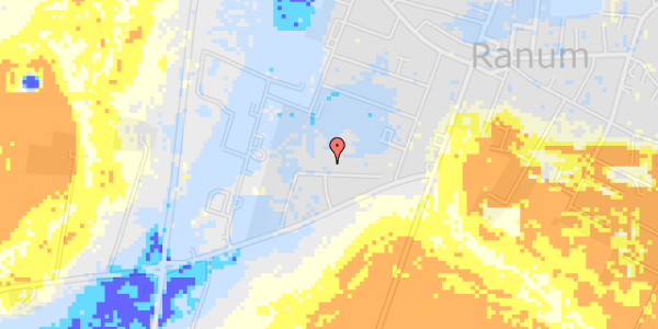 Ekstrem regn på Kærgaardsvej 12