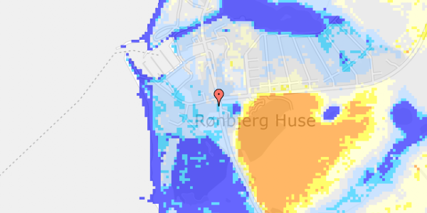 Ekstrem regn på Livøvej 101