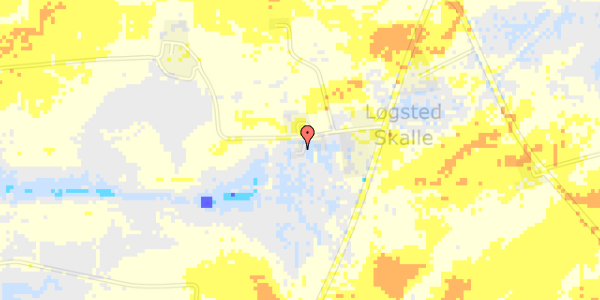 Ekstrem regn på Løgsted Skalle 13