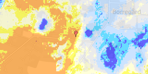 Ekstrem regn på Marthasvej 8