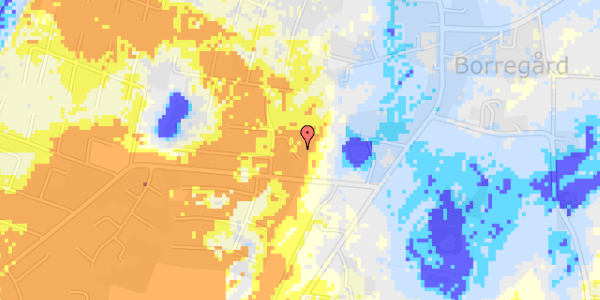 Ekstrem regn på Marthasvej 10