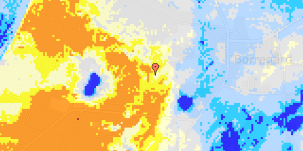 Ekstrem regn på Marthasvej 24