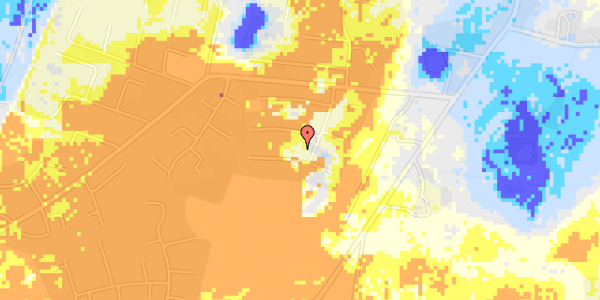 Ekstrem regn på Minnasvej 56