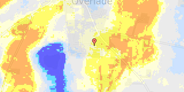 Ekstrem regn på Mosevej 7