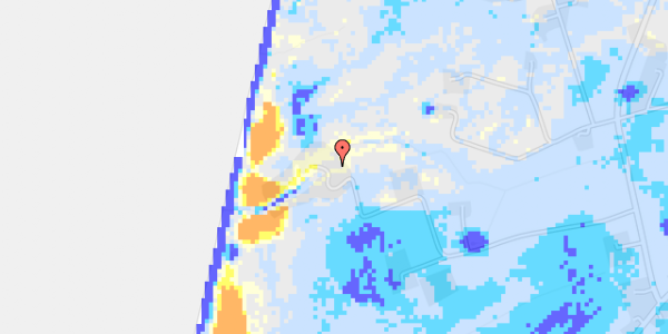 Ekstrem regn på Næsbydalevej 17, kl. 1