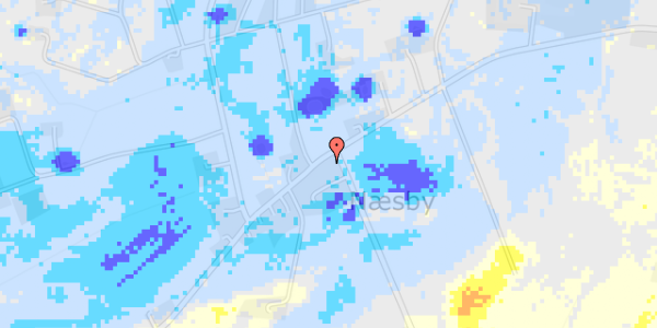 Ekstrem regn på Rønbjergvej 61