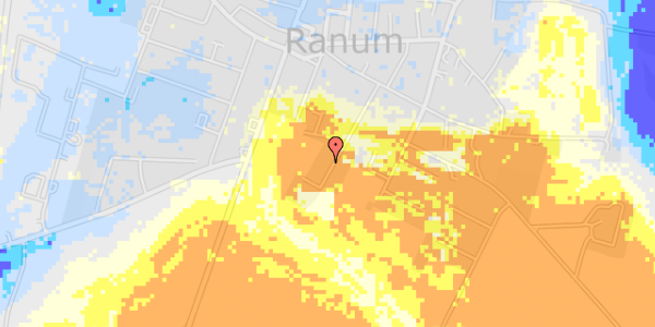 Ekstrem regn på Solbakkevej 12