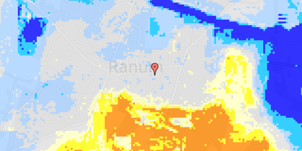 Ekstrem regn på Søndergade 9