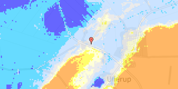 Ekstrem regn på Ullerupvej 166