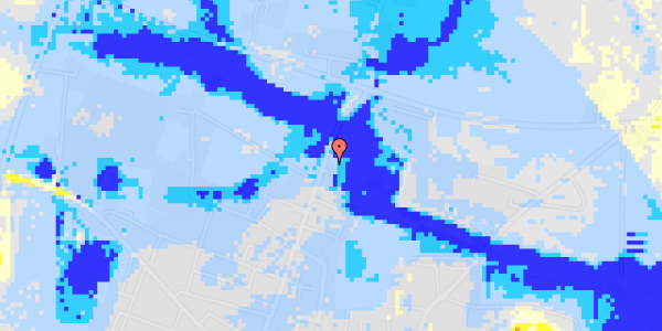 Ekstrem regn på Vestergade 1A