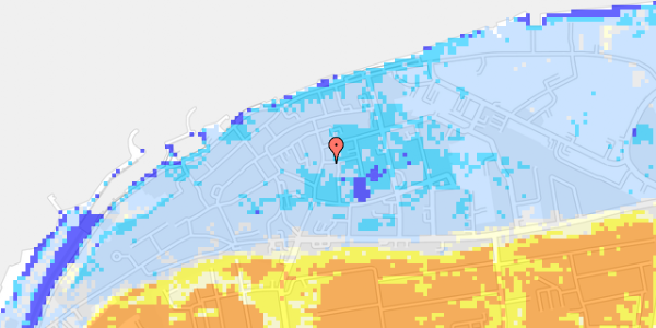 Ekstrem regn på Østerbrogade 20D, 1. 