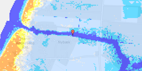 Ekstrem regn på Ane Maries Vej 25