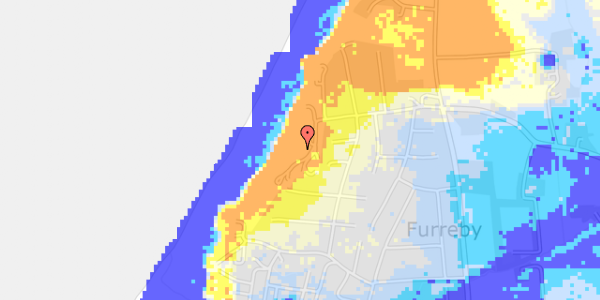 Ekstrem regn på Bjergbakken 25