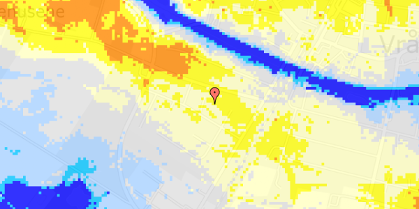 Ekstrem regn på Blichersvej 6