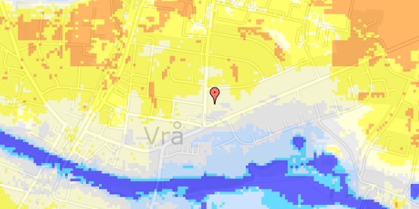 Ekstrem regn på Borupvej 6